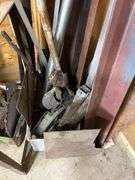 Salvage Lot - Steel Beams and Scrap Metal