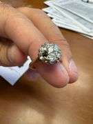 14k Ring with Diamonds - one diamond missing - size coming soon