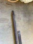 58” Double Tipped Metal Bar, Drill Bit and Metal Stakes