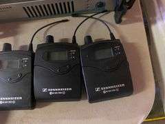 Sennheiser Wireless In-Ear Monitor System with Antenna Combiners - Frequency band 624-668 MHZ