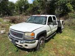 2005 GMC Sierra 3500 flatbed truck-Large Front Main Seal Leak, Good Parts Truck- Bill of Sale