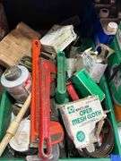 Box of Plumbing Supplies