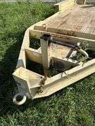 14ft Heavy Duty Equipment Trailer with Ramps and Pentile Hitch- Bill of Sale
