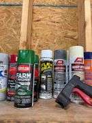 Salvage Lot-Top Shelf-  Spray Paint - Bring Box