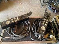Pair of Link 220V Power Distribution Boxes with Cables