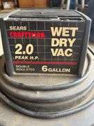 Craftsman 2.0 Peak HP 6 Gallon Wet Dry Vacuum