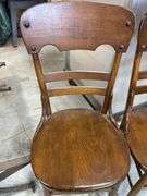 2 Wood Kitchen Chairs