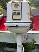 14’ Cherokee Fishing Boat with a Johnson 25 Motor