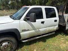 2005 GMC Sierra 3500 flatbed truck-Large Front Main Seal Leak, Good Parts Truck- Bill of Sale