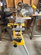 Dewalt 12” Double Bevel Sliding Compound Miter Saw with Stand