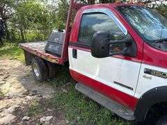 2001 Ford F-350 Super Duty 4x4 Flatbed- 7.3 L Powerstroke Motor, 4x4, Truck has a New Jasper Motor, 288,616 miles- Has Title