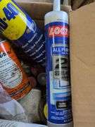 Miscellaneous Box - Caulk, WD40, Penetrating Lubricant and More