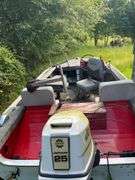 14’ Cherokee Fishing Boat with a Johnson 25 Motor