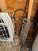 Salvage Lot- Wire Shelf , Metal Rods