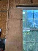5 Rough Sawed Wood Planks