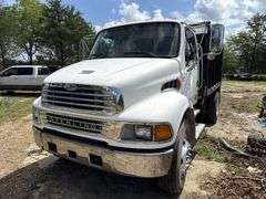 2003 International Acterra Chipper Truck- Mercedes-Benz powered- Has Title