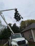 International 4300 DT466 Bucket Truck with Lift-All Boom Capacity 1500 lbs- Has Title
