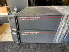 Two Extron DA6 RGBHV Wideband Distribution Amplifiers