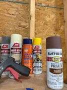 Salvage Lot-Top Shelf-  Spray Paint - Bring Box