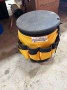 Bucket with Tool Belt, Lid, 4 Dividers with Contents