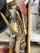 Box with Antlers, Pipe etc