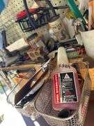 Salvage Lot- Pegboard and All Contents -Bring Boxes and Removal Tools