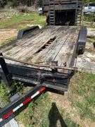 16ft Long Dual 7,000 lb Axles Flatbed Utility Trailer- Bill of Sale