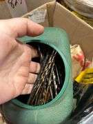 Box Of Drill Bits, Lights, Filters and More