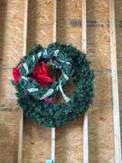 2 Wreaths, Largest Is 40” Across