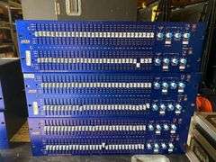 Lot of 3 XTA GQ600 Dual Channel Graphic Equalizers