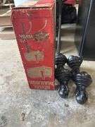 Mail Box And 4 Iron Ball in Claw Stool Legs