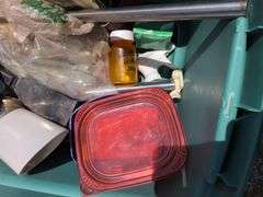 2 Totes - Misc Household Items and Painting Supplies