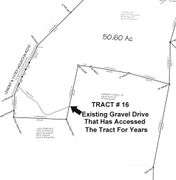 Tract 16: 27.35+/- Acres THIS TRACT IS SELLING BY THE ACRE