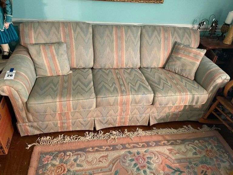 Upholstered Sofa with Storage Compartment image