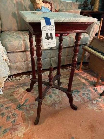 Small Marble Top Accent Table image
