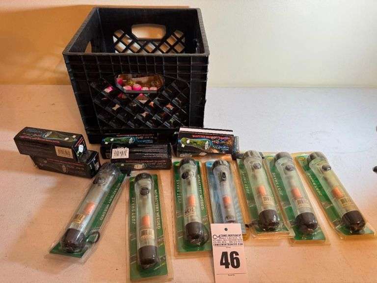 Shake to Shine Flashlights, Airsoft Pellets, Camo Flashlights image