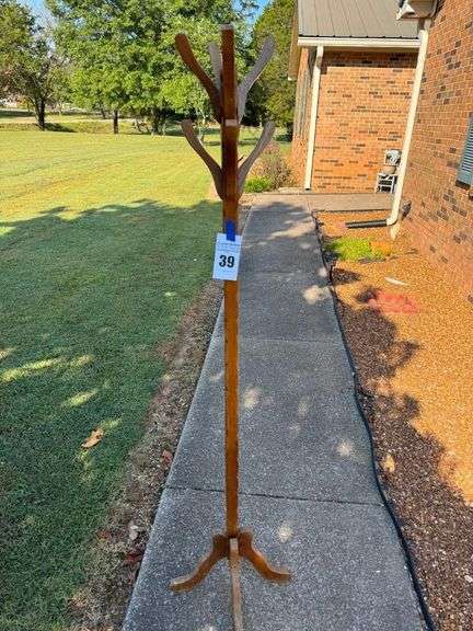 Wooden Coat Rack Stand image
