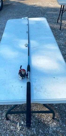 Johnson Guide Model 160 Accucast Fishing Rod and Reel Combo image