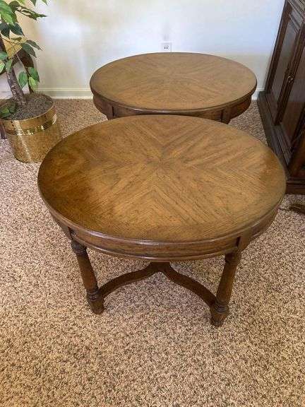 2 Vintage Side Tables image