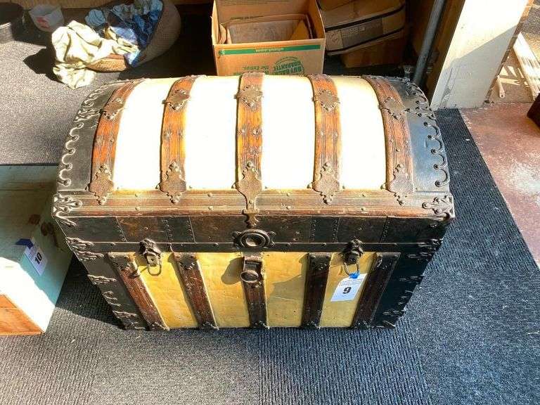 Vintage Style Steamer Trunk image