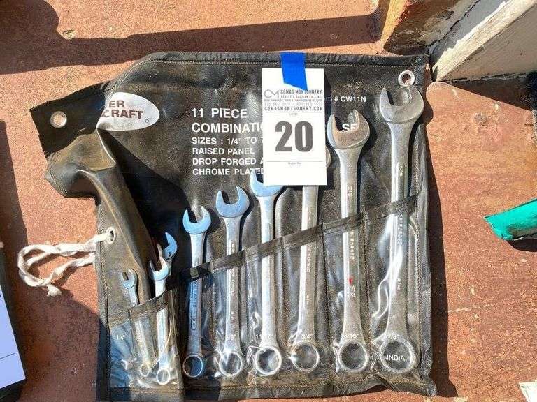 Power Craft 11-Piece Combination Wrench Set image