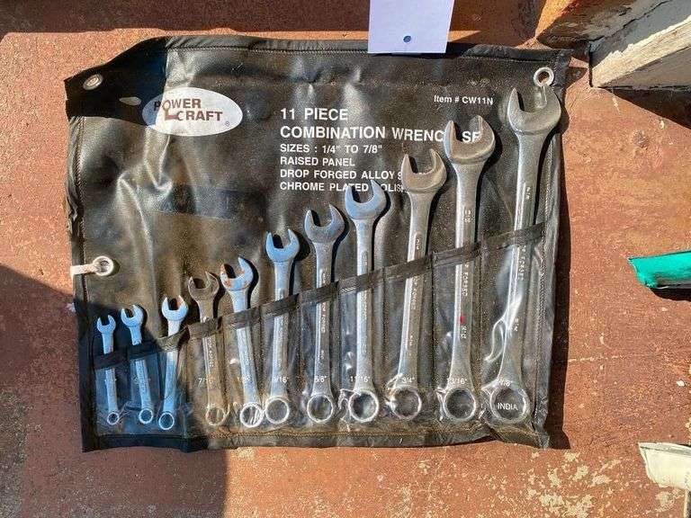 Power Craft 11-Piece Combination Wrench Set image