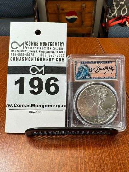 2021 Silver Eagle - Type 2 - PCGS MS70 - First Say of Issue image