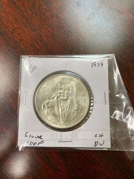 1979 Silver Sien Pesos image