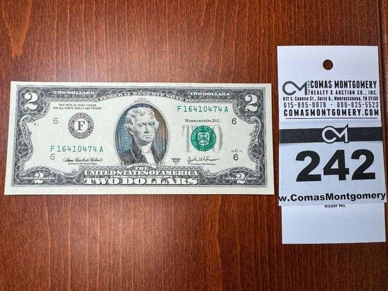 2003 $2 Bill image