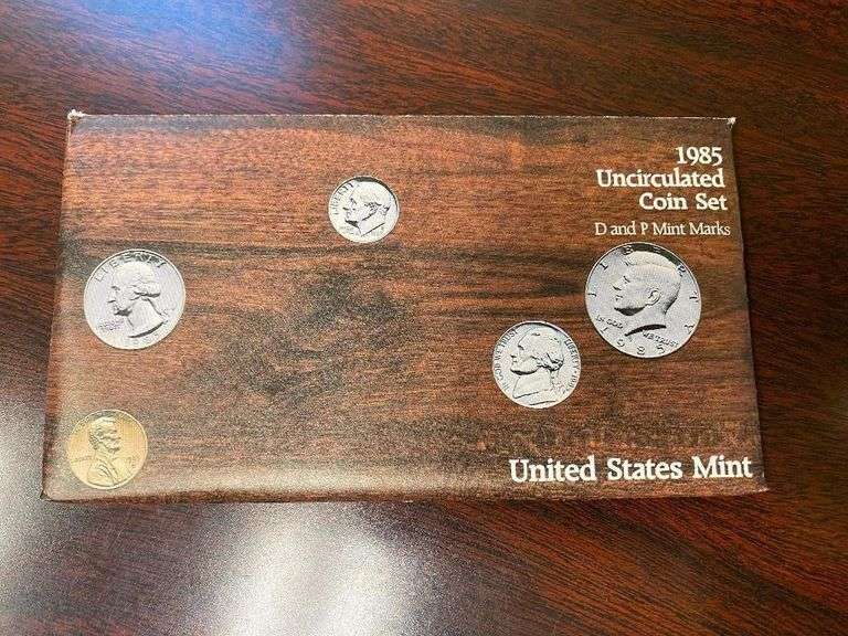 1985 United States Uncirculated Coin Set image