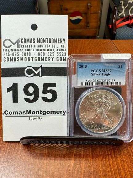 2015 Silver Eagle One Dollar Coin - PCGS MS69 image