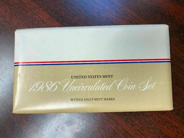 1986 United States Uncirculated Coin Set image