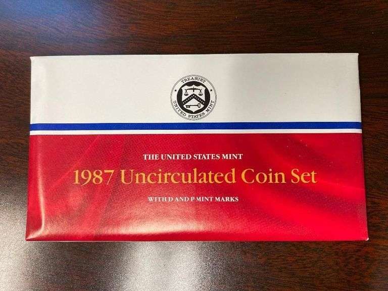 1987 United States Uncirculated Coin Set image