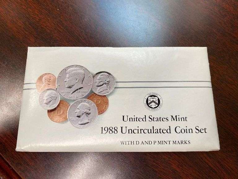 1988 United States Mint Uncirculated Coin Set image